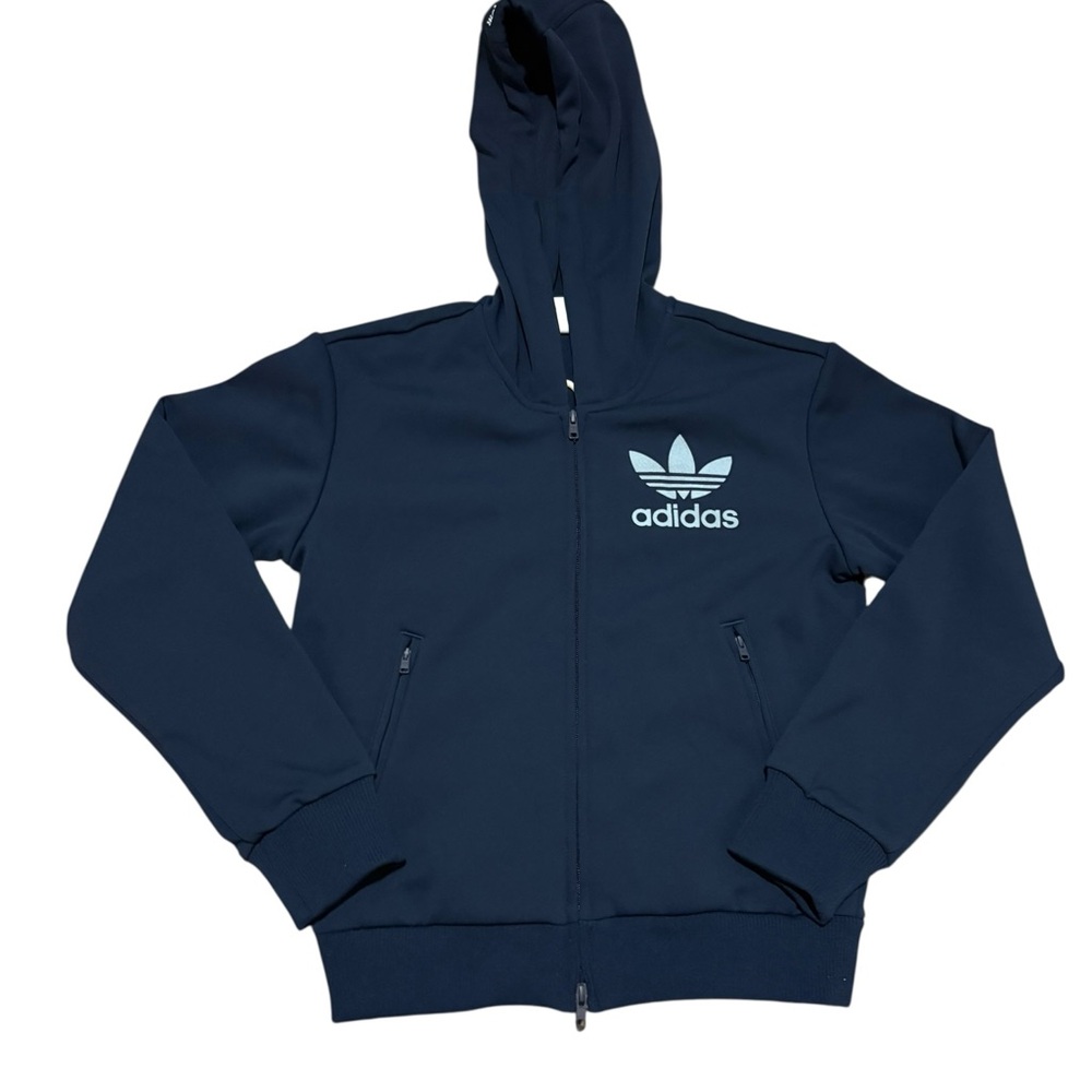 Adidas X Wales Bonner Track Hoodie Blue Track Jackets Large